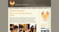 Desktop Screenshot of phoenixrolfing.com