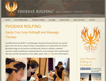 Tablet Screenshot of phoenixrolfing.com
